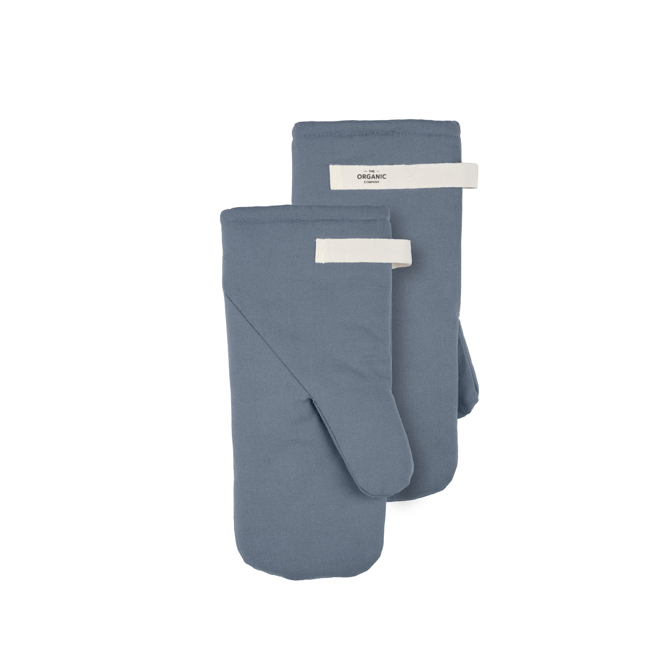 [product_category]-The Organic Company Oven Mitts Medium, Grey Blue-The Organic Company-5711261018097-1046-510-THE-1