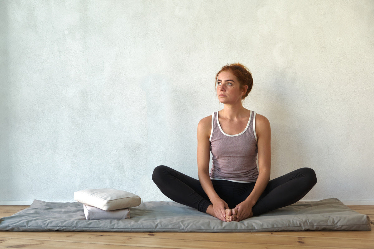 [product_category]-The Organic Company Relax And Meditation Cushion, Stone-The Organic Company-5711261024586-1167-202-THE-2