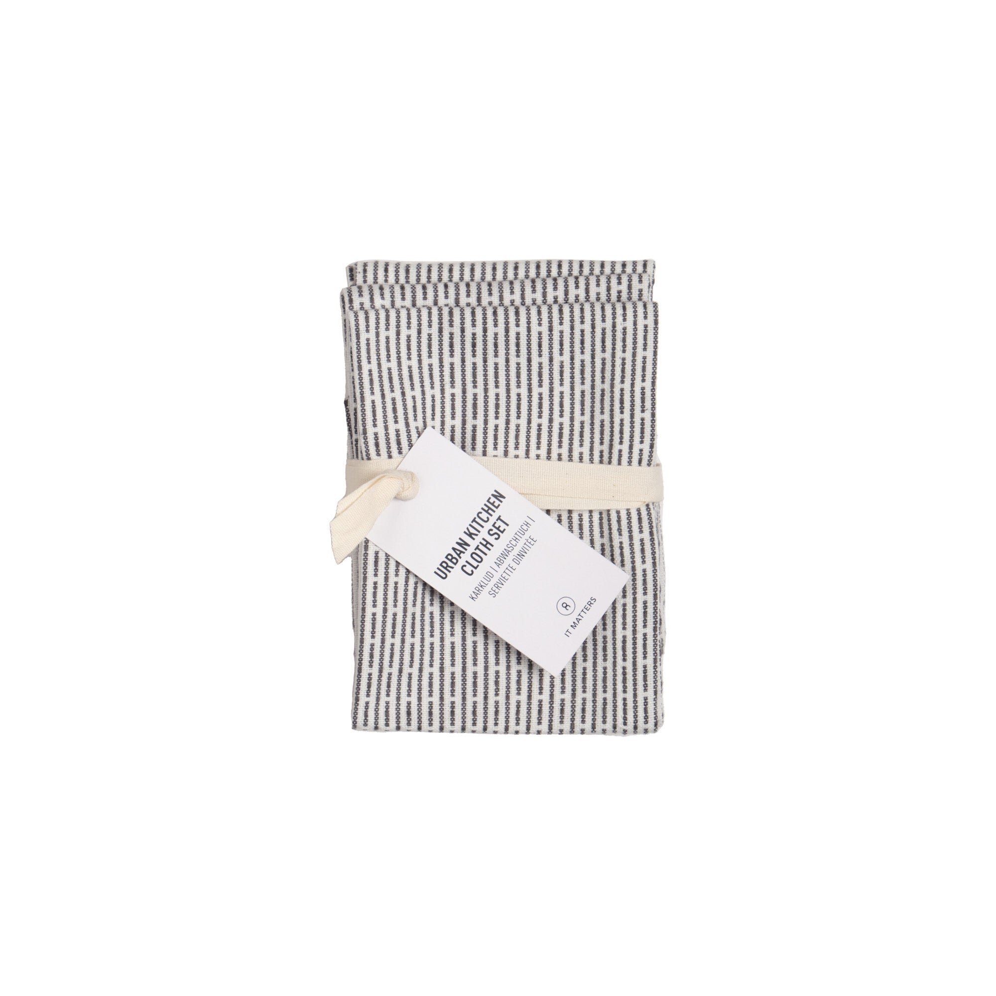 [product_category]-The Organic Company Urban Kitchen Cloth 3 Pcs., Morning Grey-The Organic Company-5711261022261-1164-180-THE-1