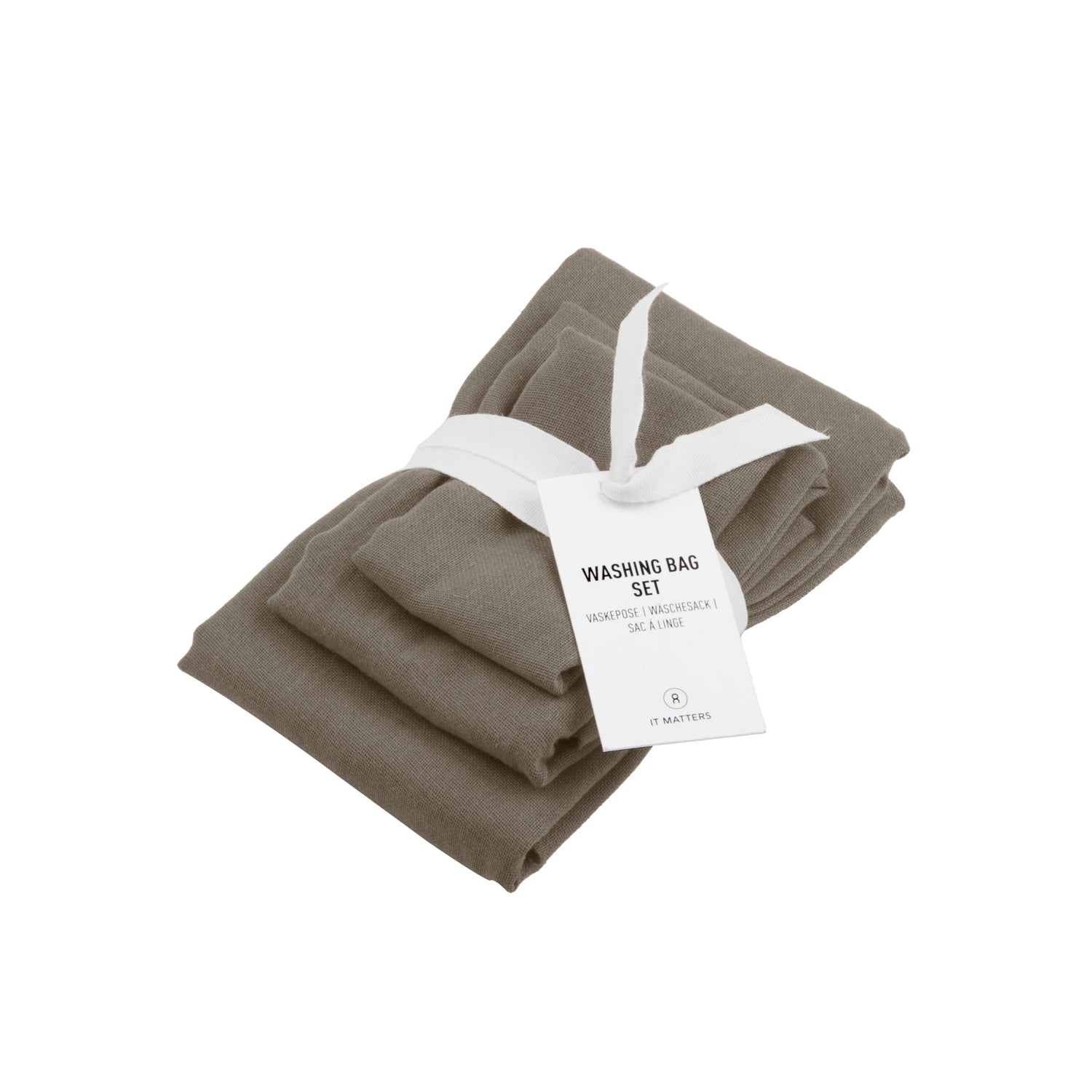 [product_category]-The Organic Company Washing Bag Set, Clay-The Organic Company-5711261012279-1090-225-THE-1