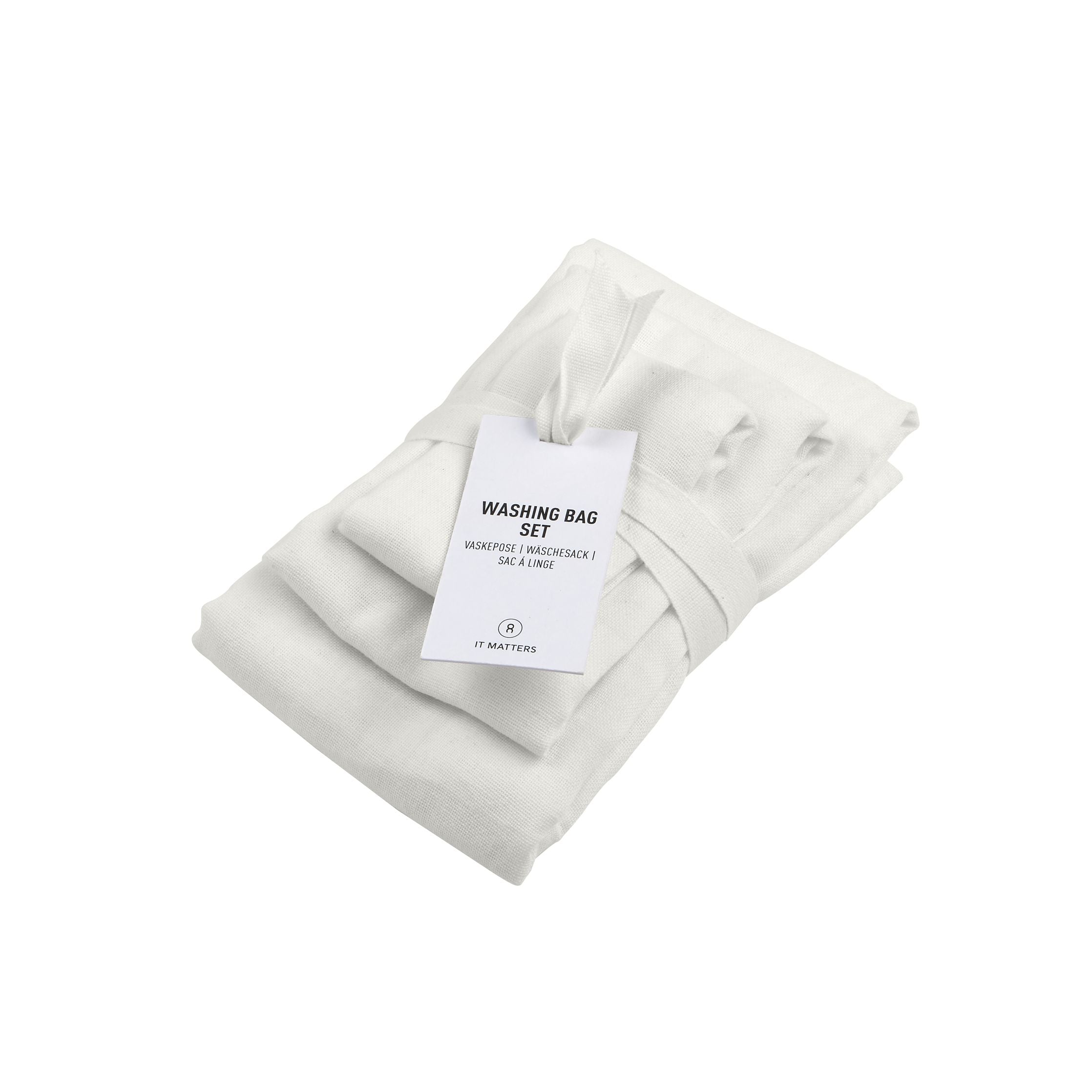 [product_category]-The Organic Company Washing Bag Set, Natural White-The Organic Company-5711261012309-1090-200-THE-1