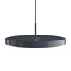  Asteria LED Pendant černý kov/antracita šedá