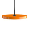  Asteria LED přívěsek černý kov/nuance oranžová