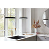 Umage Asteria Mini LED Pendant, Brass/Black