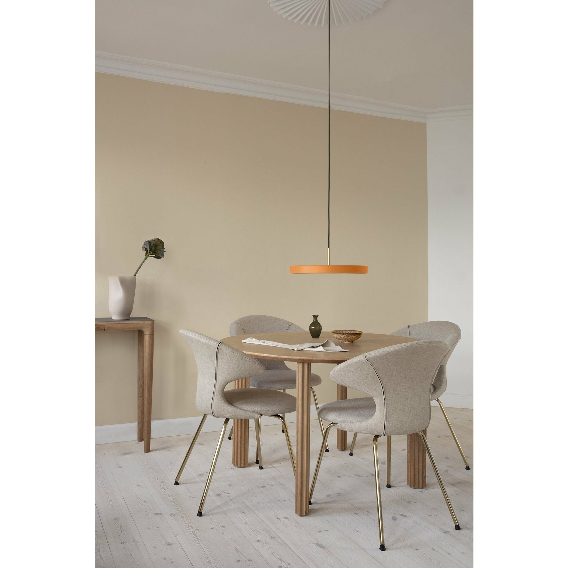 [product_category]-Umage Asteria Mini Led Pendant, Brass/Nuance Orange-Umage-5710302024332-2433-UMA-2