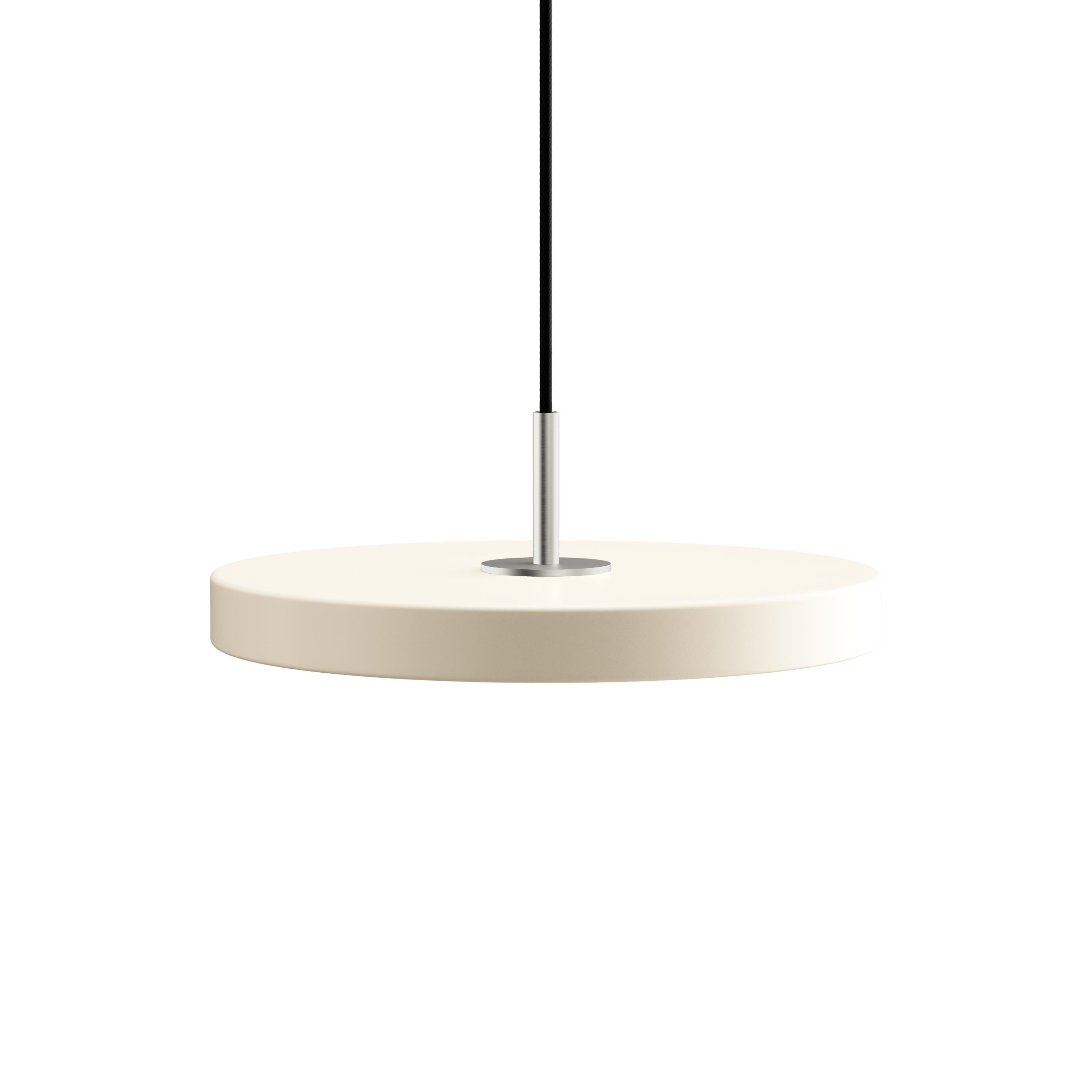 [product_category]-Umage Asteria Mini Led Pendant, Steel/Pearl White-Umage-5710302264141-2206 + 4174-UMA-1