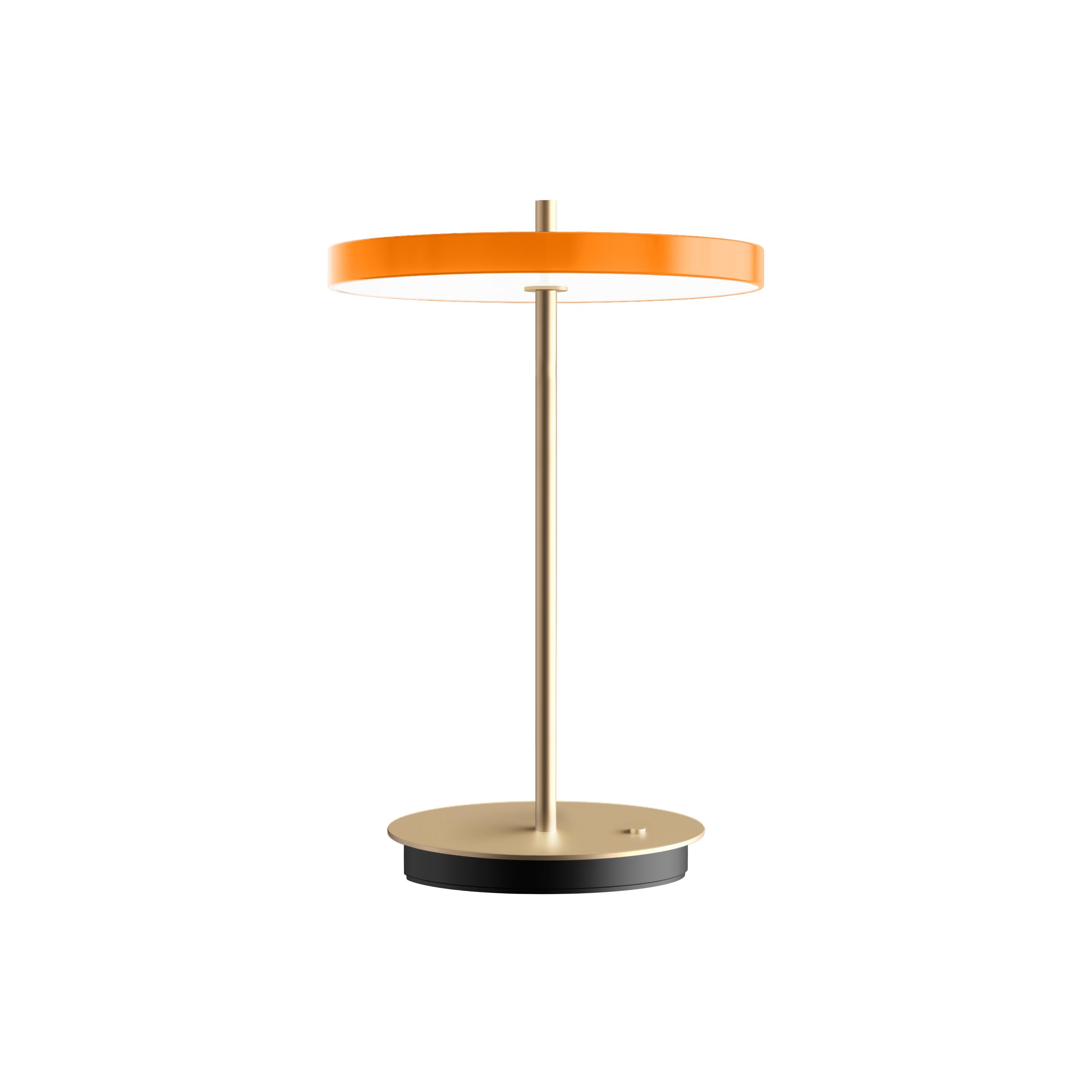 [product_category]-Umage Asteria Move Table Lamp, Nuance Orange V2-Umage-5710302025087-2414-UMA-2