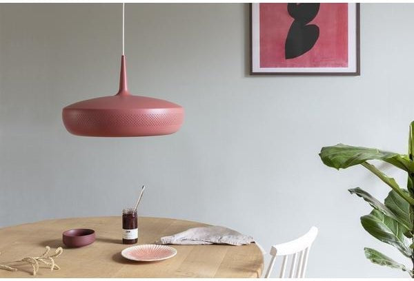 [product_category]-Umage Vita Clava Dine Lampshade Aluminium, Red Earth-Umage-5710302023014-2301-UMA-1