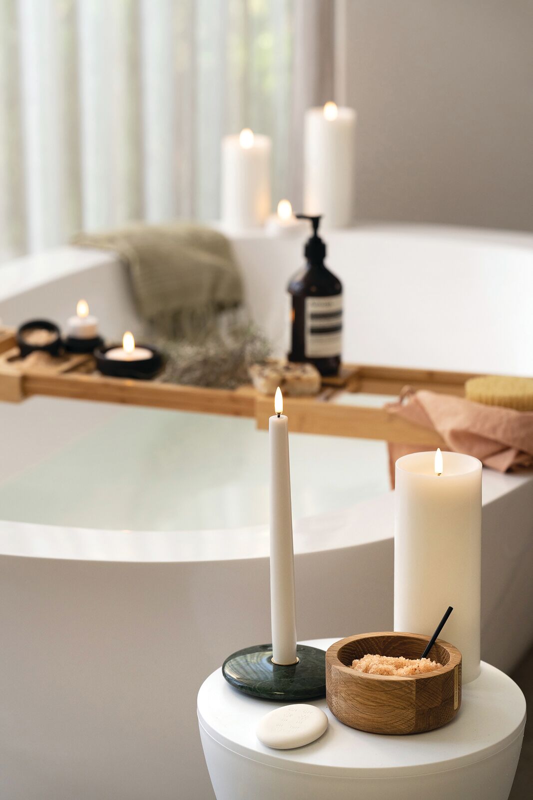 [product_category]-Uyuni Lighting Chamber Candle Holder ø 11,6 Cm, Black/Gold-Uyuni Lighting-5708311303234-UL-30323-UYU-12