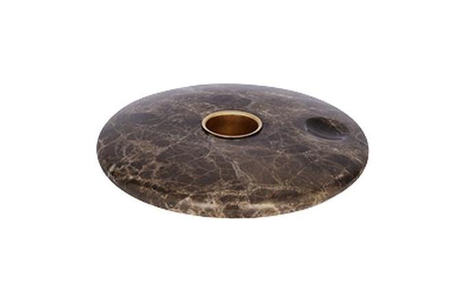 [product_category]-Uyuni Lighting Chamber Candle Holder ø 11,6 Cm, Black/Gold-Uyuni Lighting-5708311303234-UL-30323-UYU-1