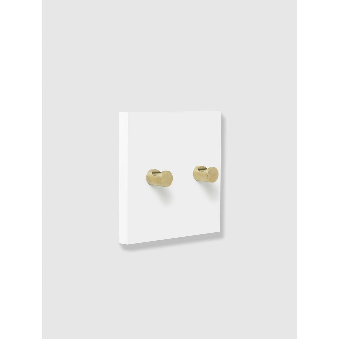 [product_category]-Verti Copenhagen Verti Hooks, White / Brass-Verti Copenhagen-5712471024052-2405-VER-2