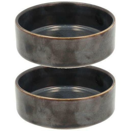 Villa Collection Bowl 125ml sada 2, černý kovový