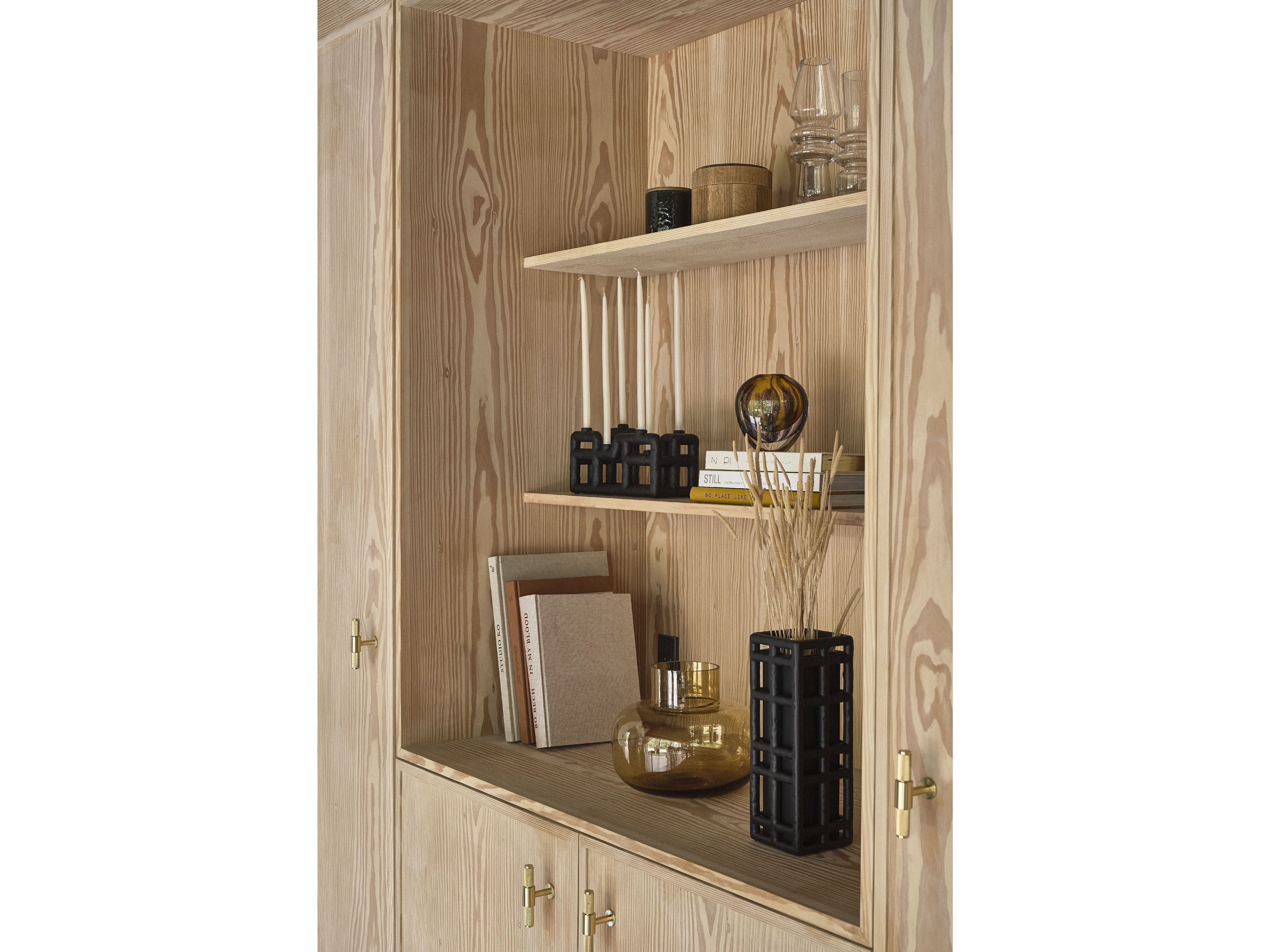 [product_category]-Villa Collection Bright Vase Small, Black-Villa Collection-5722000292371-29237-VIL-3