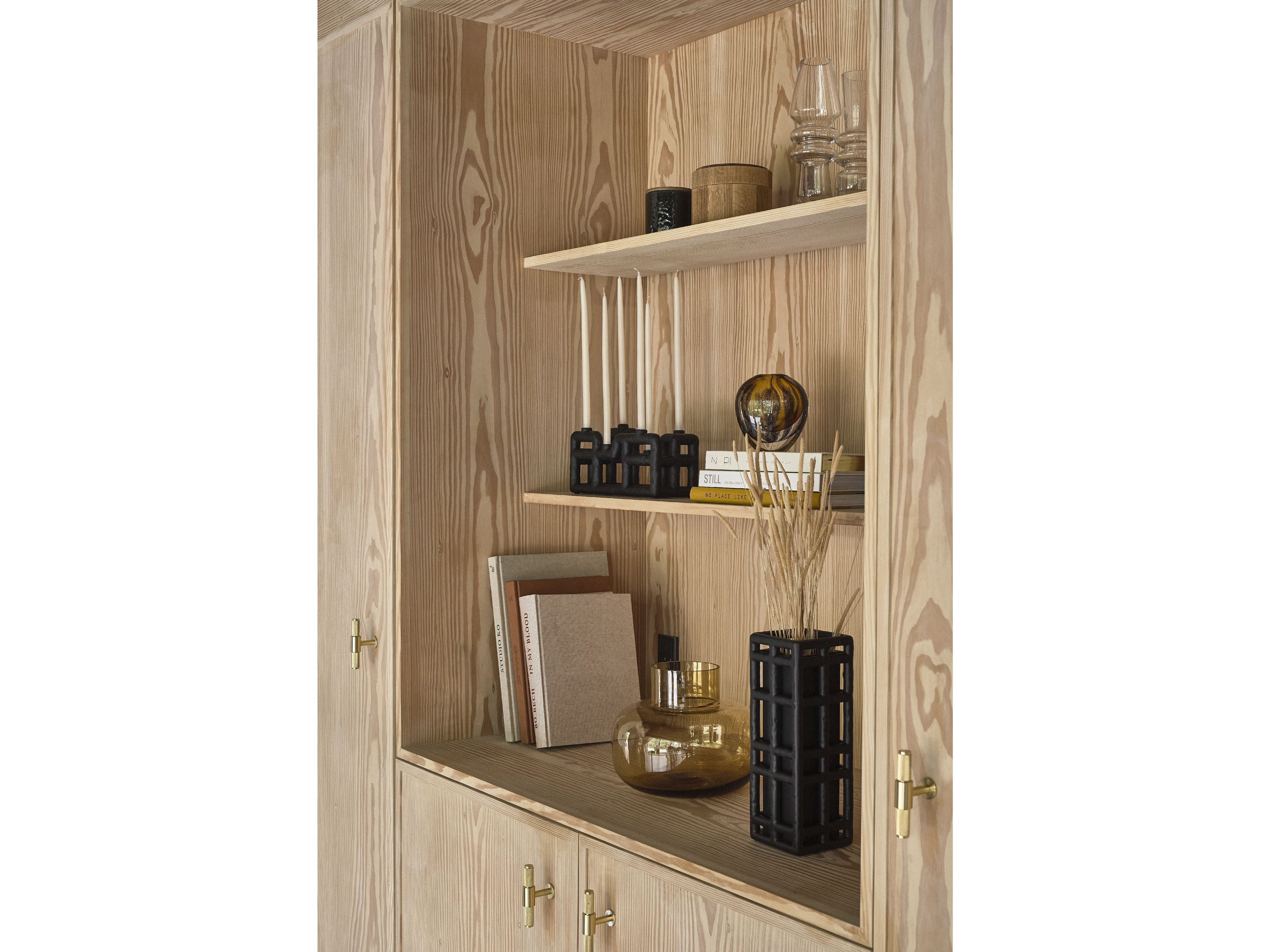 [product_category]-Villa Collection Bright Vase Small, Black-Villa Collection-5722000292371-29237-VIL-7