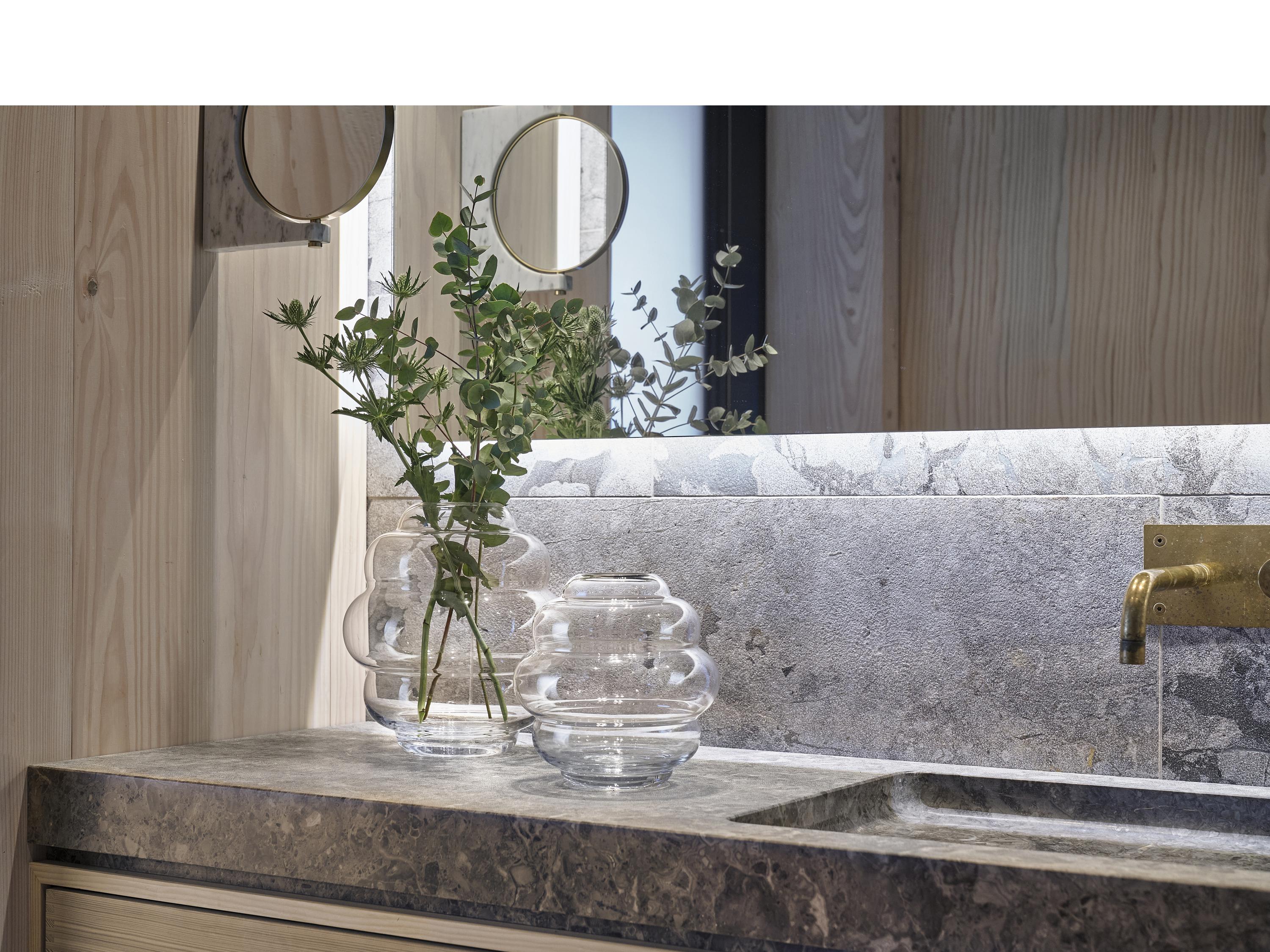 [product_category]-Villa Collection Bubble Vase Clear, ø25 Cm-Villa Collection-5722000280026-28002-VIL-12