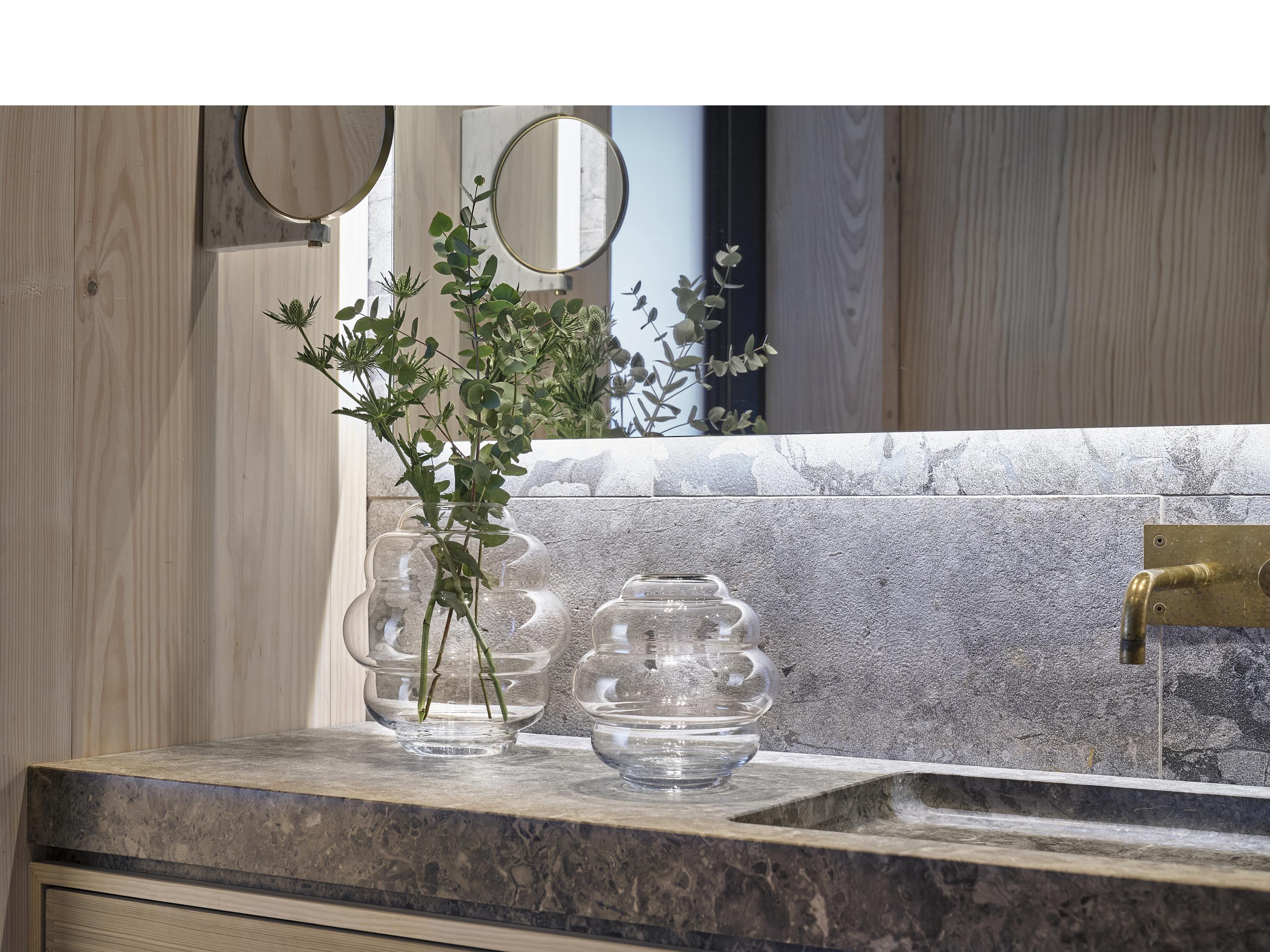 [product_category]-Villa Collection Bubble Vase Clear, ø25 Cm-Villa Collection-5722000280026-28002-VIL-13