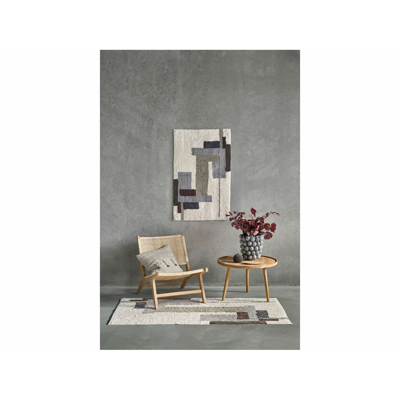 [product_category]-Villa Collection Carpet 110x70 Cm, Grey-Villa Collection-5722000240488-24048-VIL-2