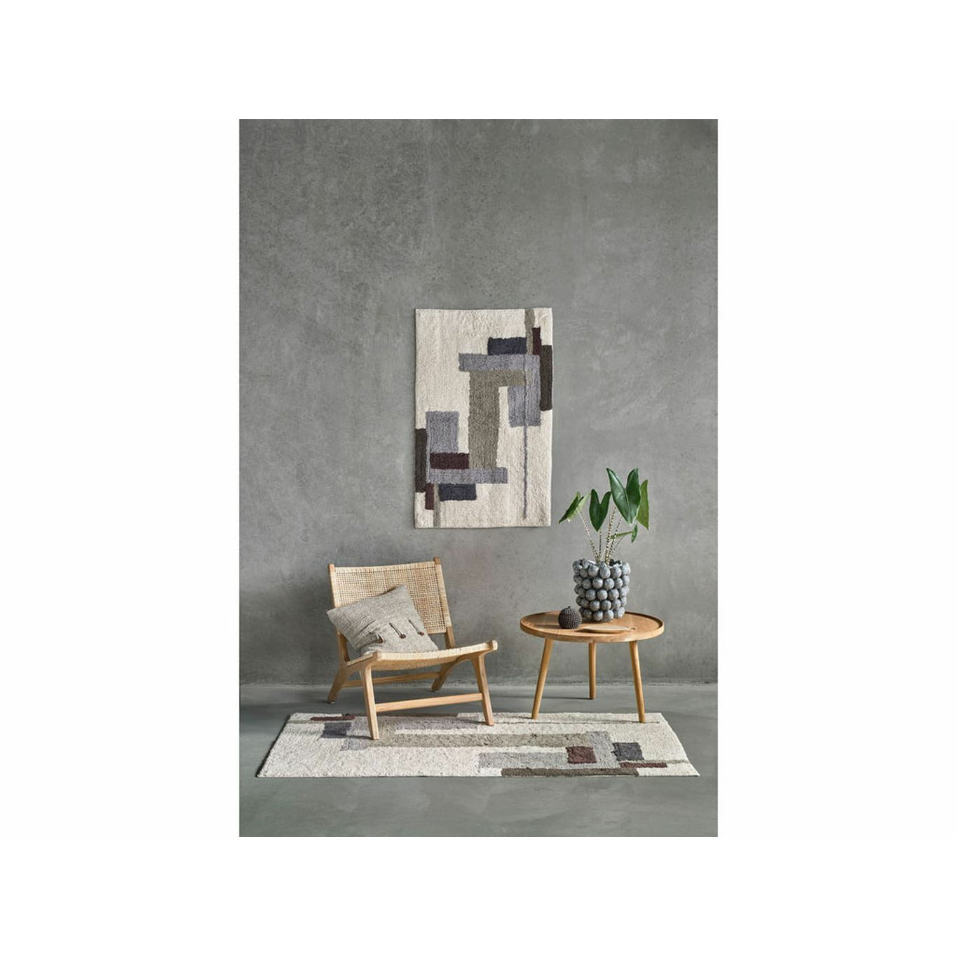 [product_category]-Villa Collection Carpet 110x70 Cm, Grey-Villa Collection-5722000240488-24048-VIL-4