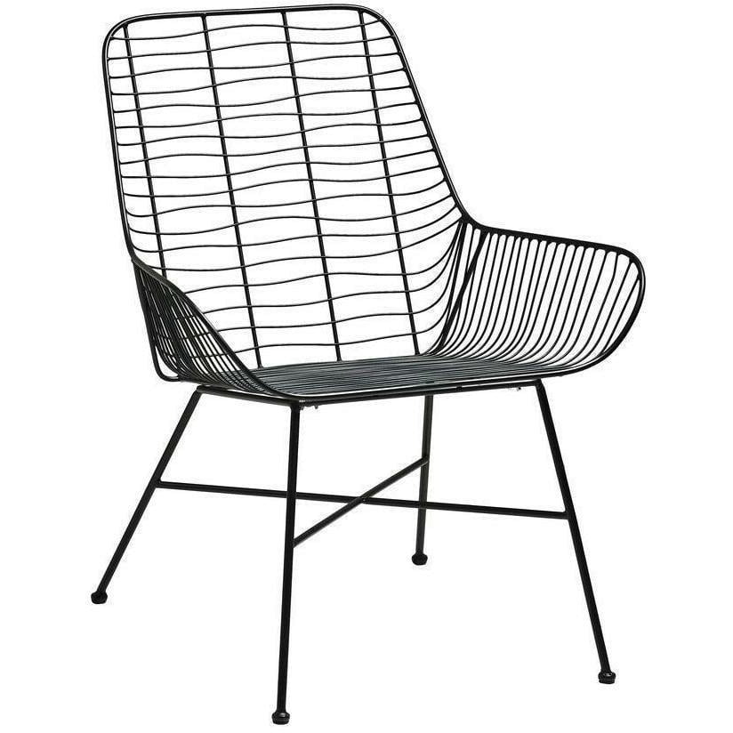[product_category]-Villa Collection Chair 67x63 Cm, Black-Villa Collection-5722000143086-14308-VIL-1