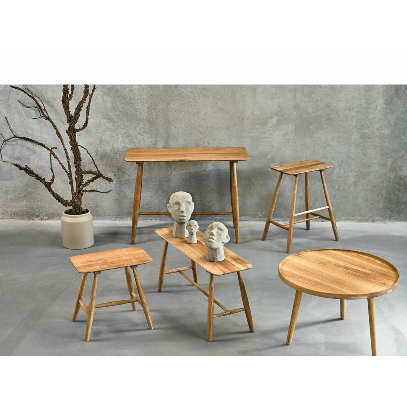 [product_category]-Villa Collection Desk Oiled Oak, 100x44.5 Cm-Villa Collection-5722000240884-24088-VIL-6