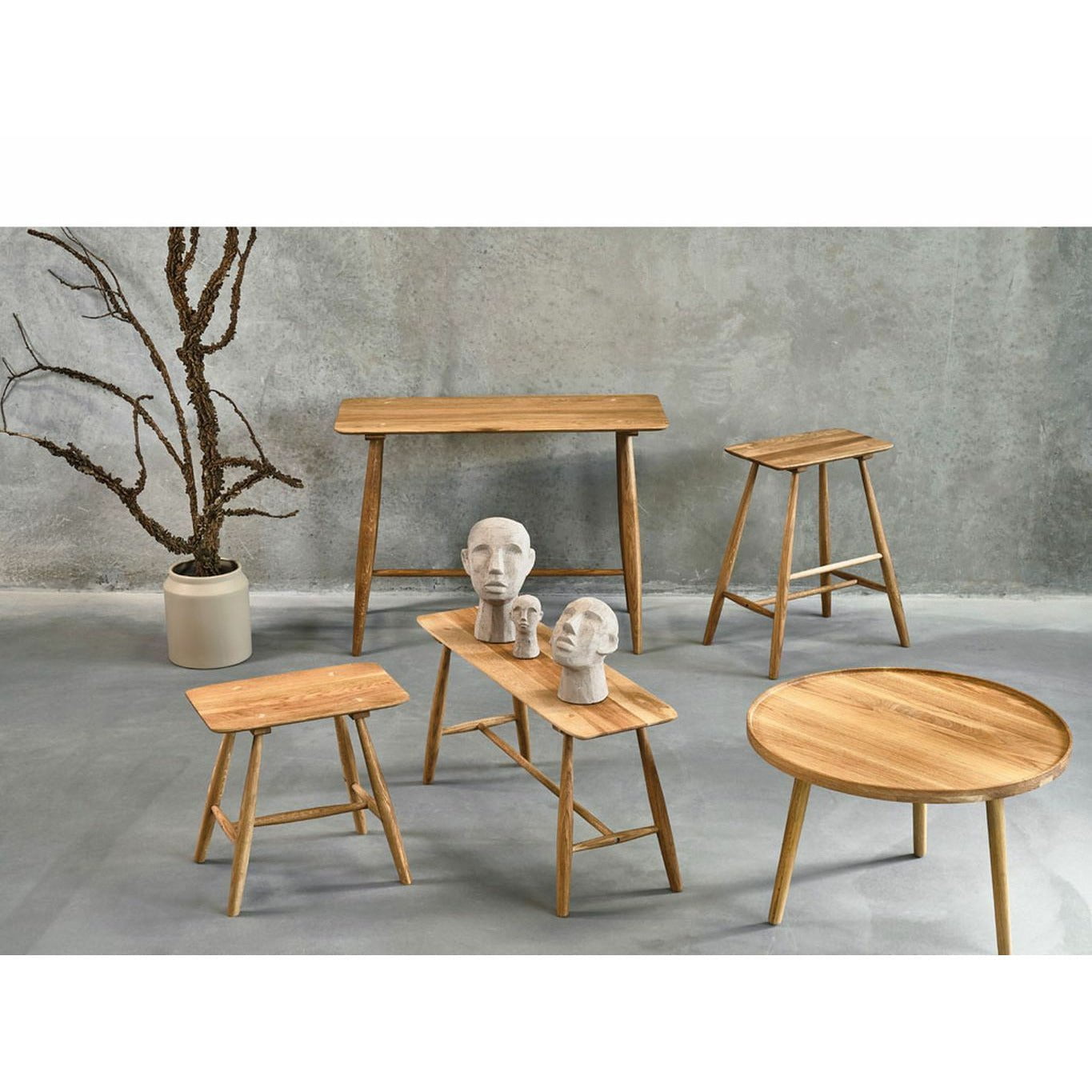 [product_category]-Villa Collection Desk Oiled Oak, 100x44.5 Cm-Villa Collection-5722000240884-24088-VIL-7