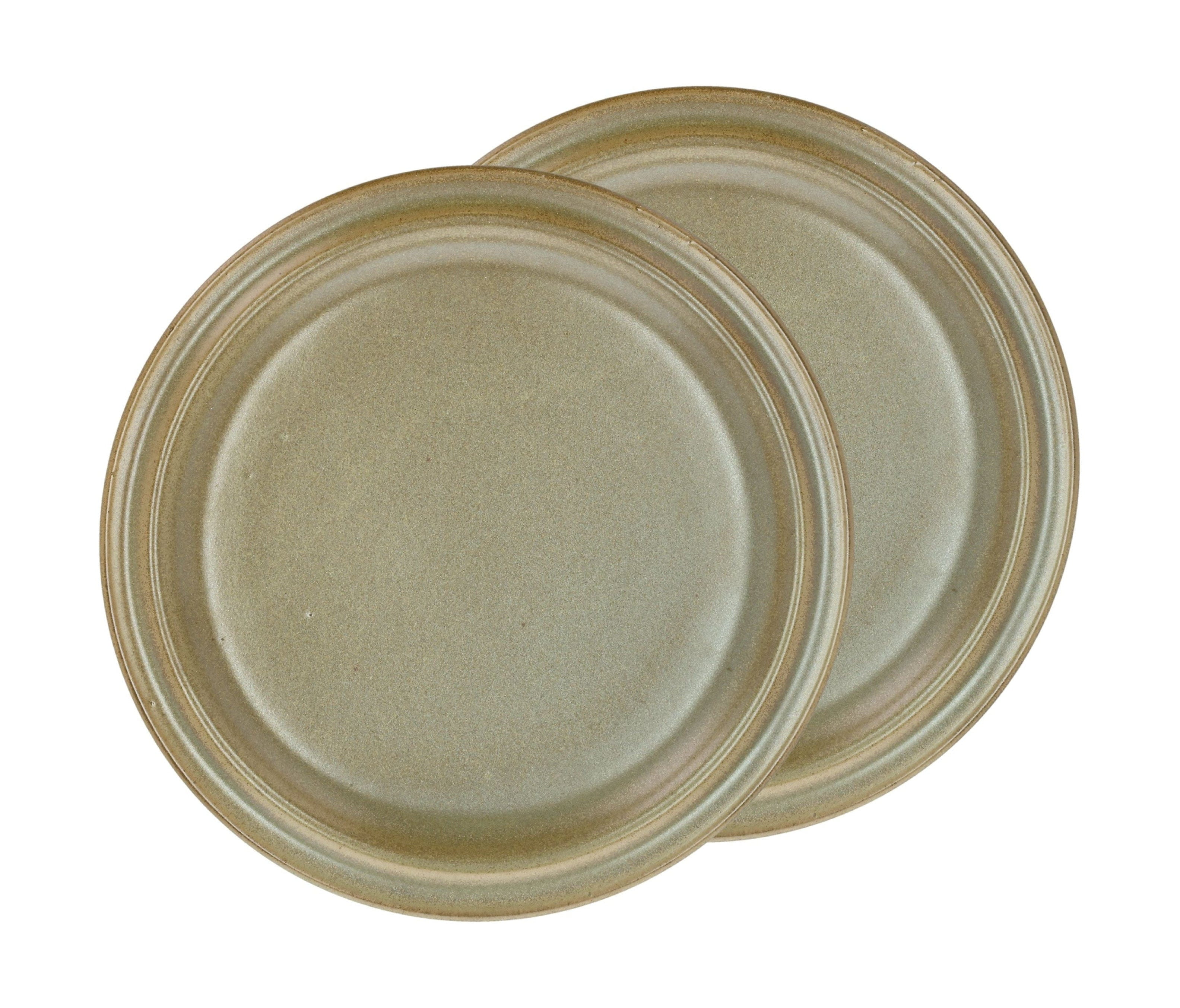 [product_category]-Villa Collection Eternal Lunch Plate Set Of 2, Brown-Villa Collection-5722000293835-29383-VIL-1