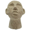Obrázek Villa Collection Head 16 x 18 x 23 cm, světlá olivová zelená