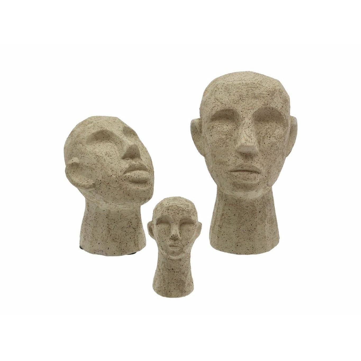 [product_category]-Villa Collection Figure Head 18.5 X 19.5 X 30 Cm, Light Olive Green-Villa Collection-5722000240372-24037-VIL-3