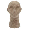 Obrázek Villa Collection Head 8,5 x 8,5 x 15 cm, šedá/hnědá