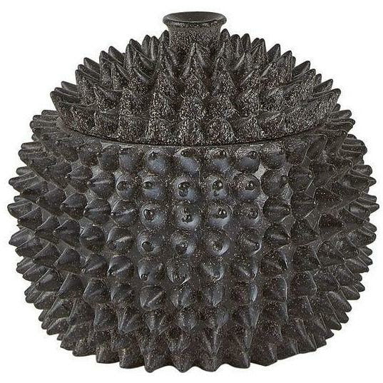 [product_category]-Villa Collection Figure With Lid ø 12 Cm, Grey-Villa Collection-5708760670826-341327-VIL-1