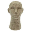 Hlava figurky vily 8,5 x 8,5 x 15 cm, světlá olivová zelená