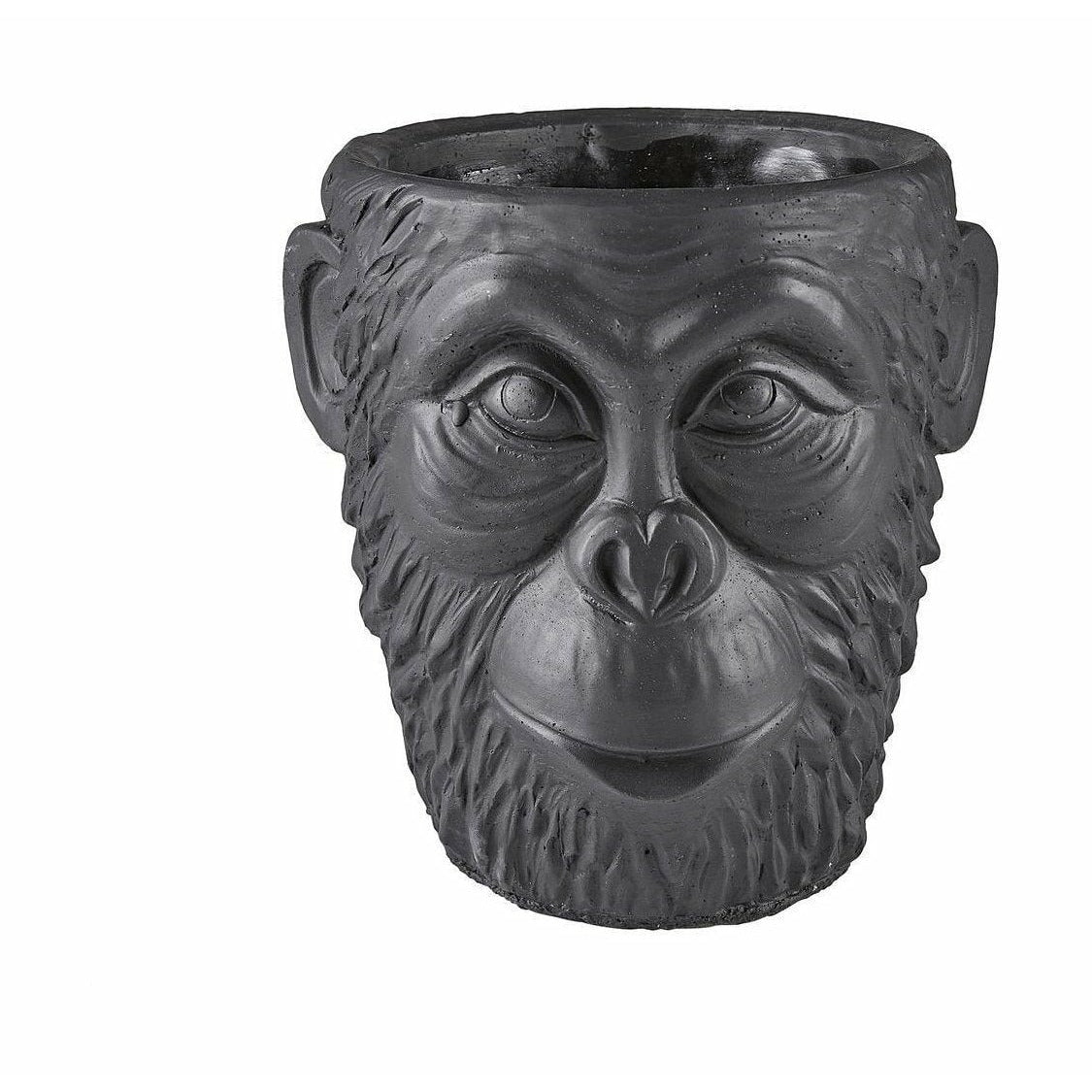 [product_category]-Villa Collection Flowerpot Gorilla ø 22 Cm, Black-Villa Collection-5722003417528-341752-VIL-1