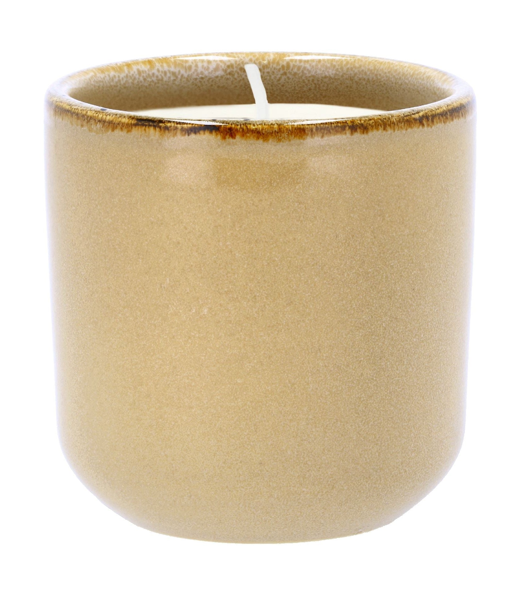 [product_category]-Villa Collection Iris Fragrance Candle ø 7 X 7.3 Cm, Cream-Villa Collection-5722000313588-31358-VIL-1