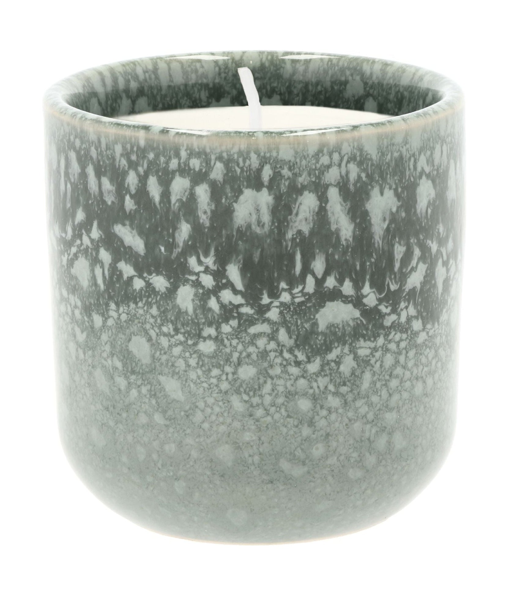 [product_category]-Villa Collection Iris Fragrance Candle ø 7 X 7.3 Cm, Green-Villa Collection-5722000313526-31352-VIL-1