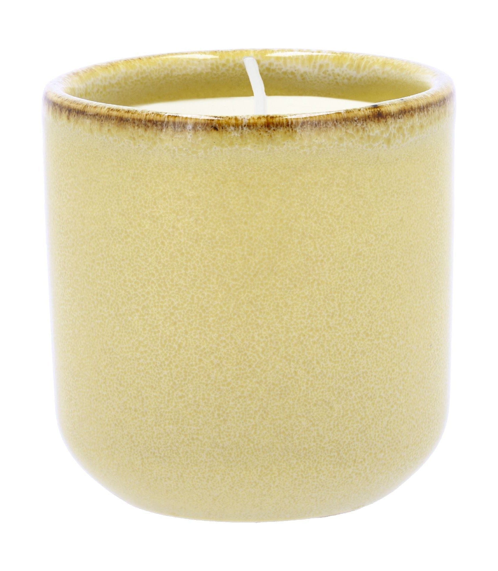 [product_category]-Villa Collection Iris Fragrance Candle ø 7 X 7.3 Cm, Yellow-Villa Collection-5722000313519-31351-VIL-1