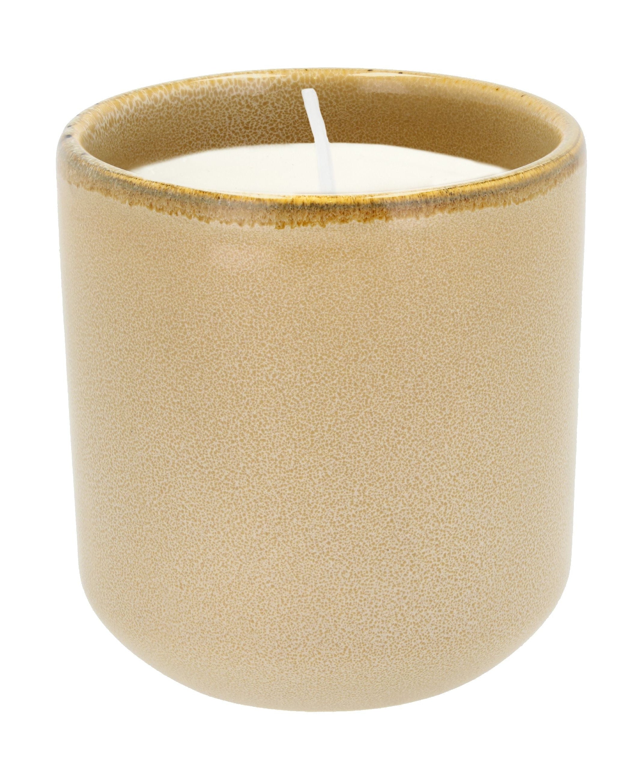[product_category]-Villa Collection Iris Fragrance Candle ø 8 X 9.5 Cm, Cream-Villa Collection-5722000313687-31368-VIL-1