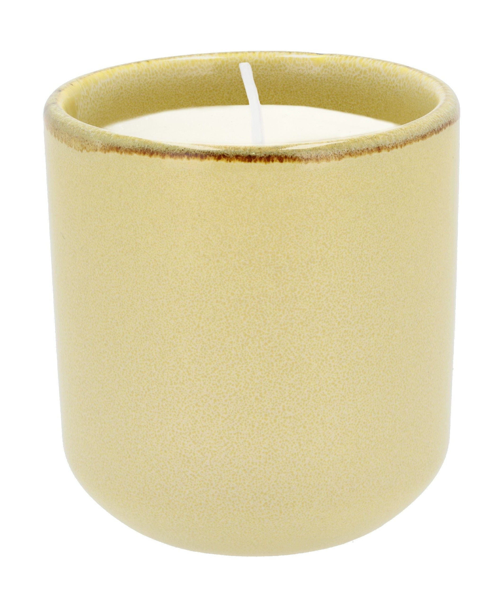 [product_category]-Villa Collection Iris Fragrance Candle ø 8 X 9.5 Cm, Yellow-Villa Collection-5722000313618-31361-VIL-1