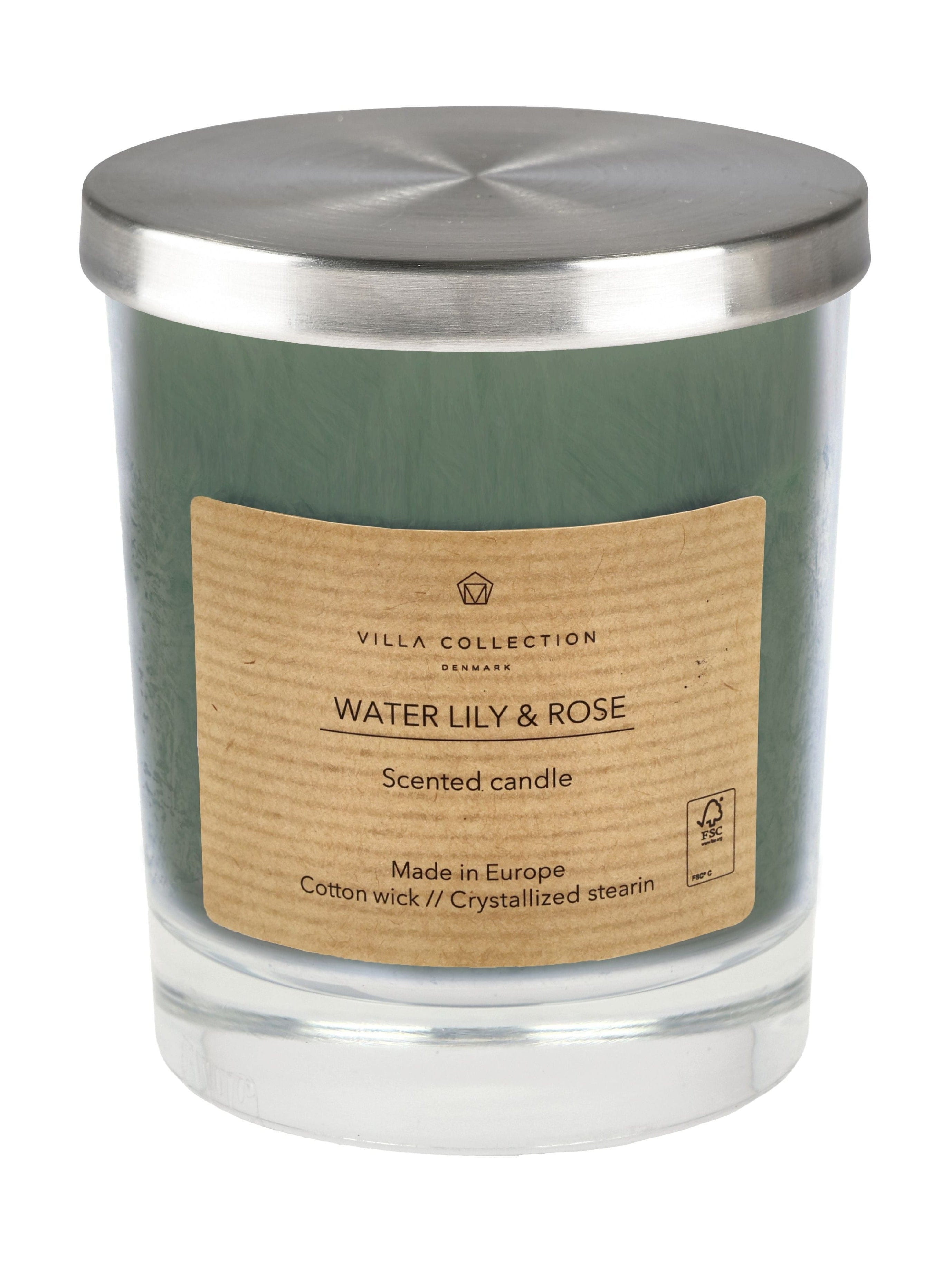 [product_category]-Villa Collection Kras Scented Candle Small, Dark Green-Villa Collection-5722000301547-30154-VIL-1