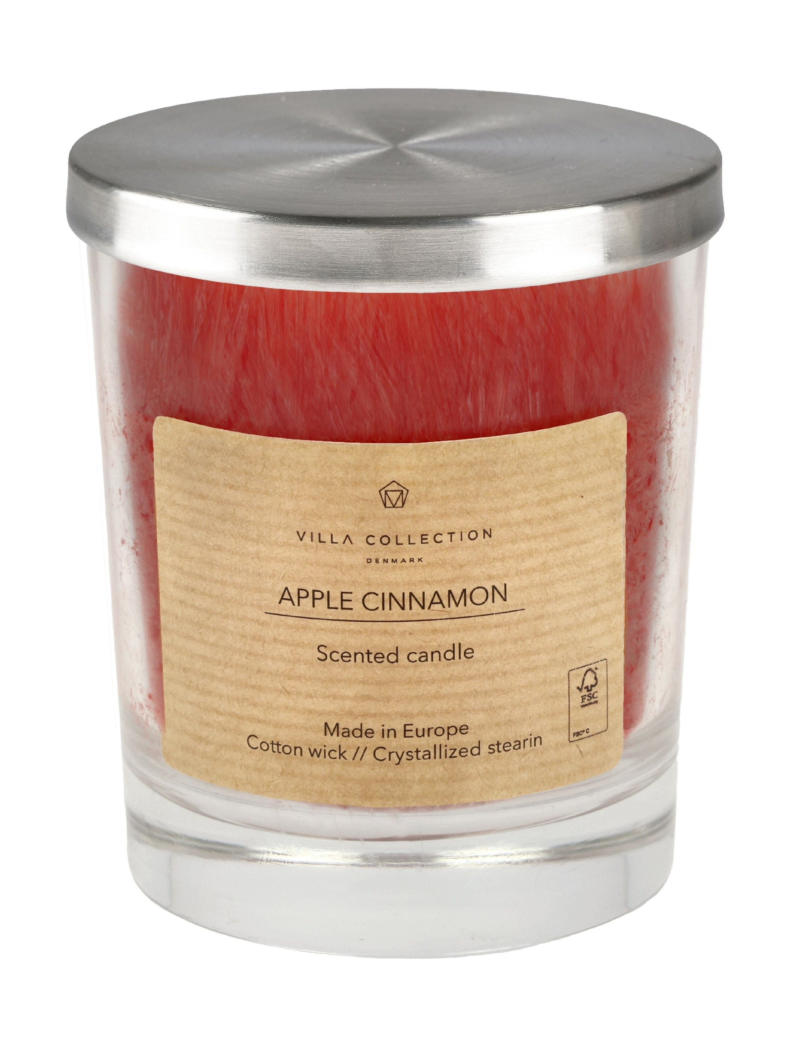 [product_category]-Villa Collection Kras Scented Candle Small, Nordic Red-Villa Collection-5722000301523-30152-VIL-1