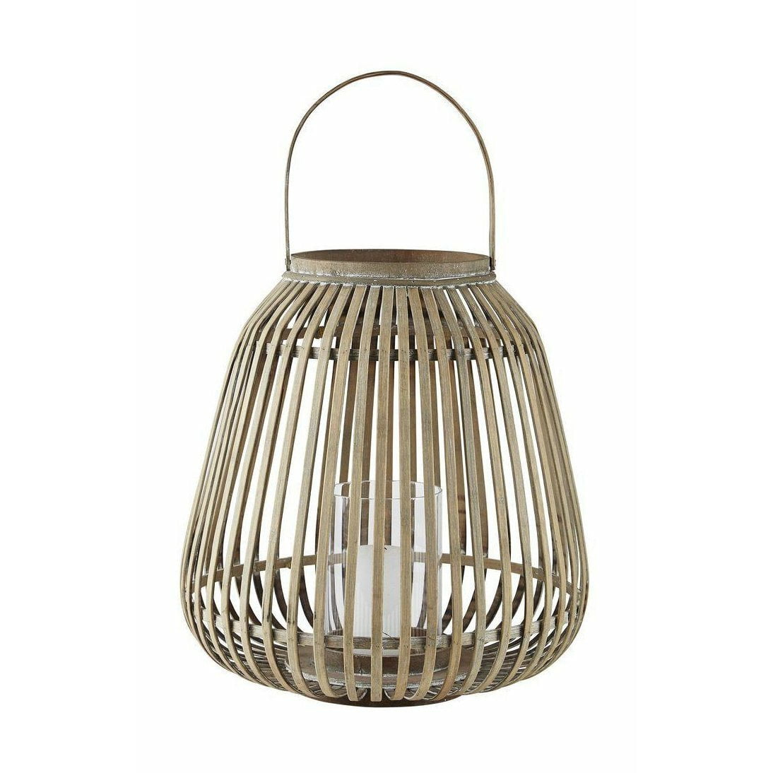 [product_category]-Villa Collection Lantern ø 37 Cm, Natural-Villa Collection-5708760652457-341013-VIL-1