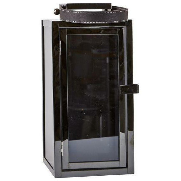Villa Collection Lantern s popruhem 21 cm, titan