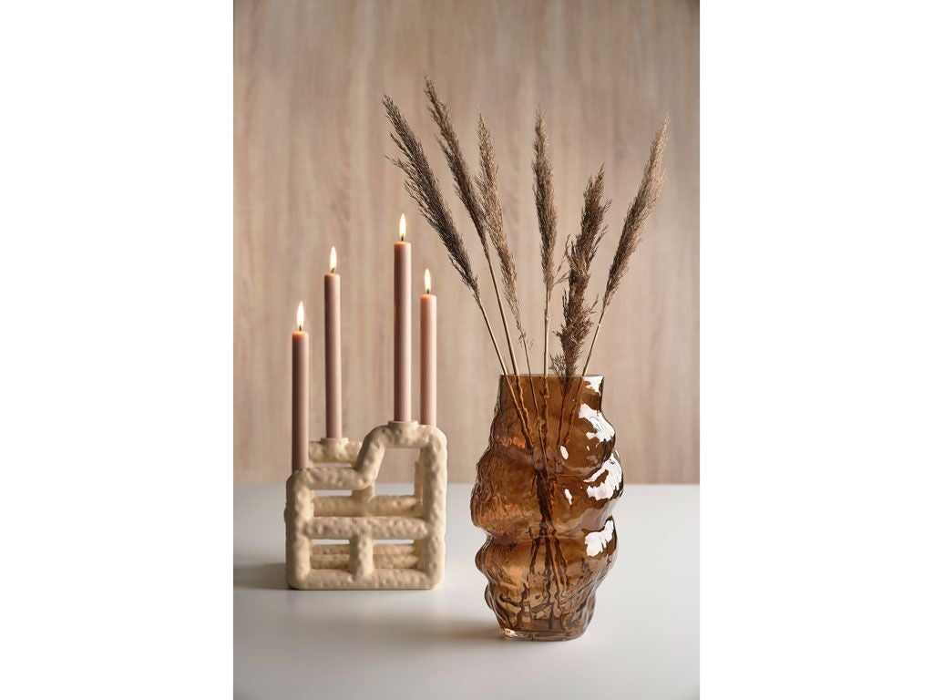 [product_category]-Villa Collection Lyng Candle Holder, Sand-Villa Collection-5722000259756-25975-VIL-6