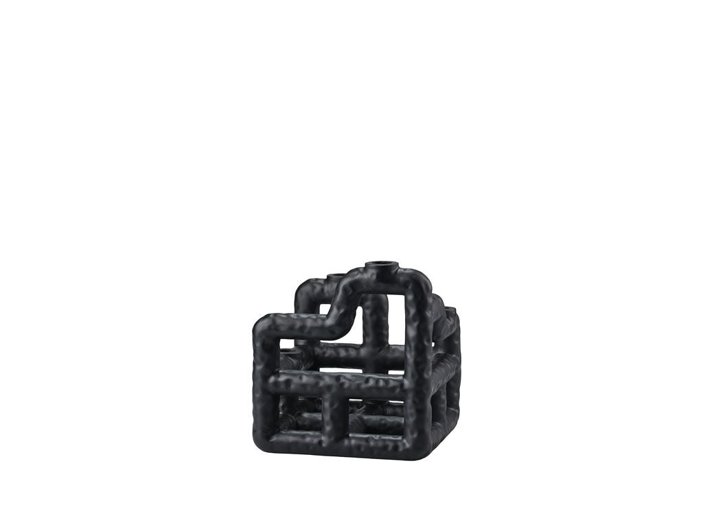[product_category]-Villa Collection Lyst Candle Holder, Black-Villa Collection-5722000259749-25974-VIL-1