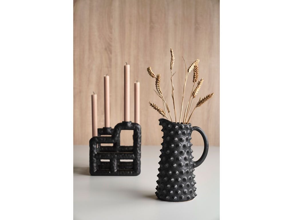 [product_category]-Villa Collection Lyst Candle Holder, Black-Villa Collection-5722000259749-25974-VIL-9