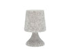 Kolekce Villa Midnat LED LOUNGE LAMP, Transparent/White