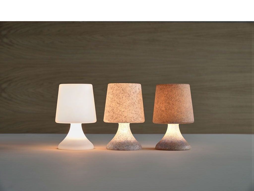 [product_category]-Villa Collection Midnat Led Lounge Lamp, Transparent/White-Villa Collection-5722000255727-25572-VIL-3