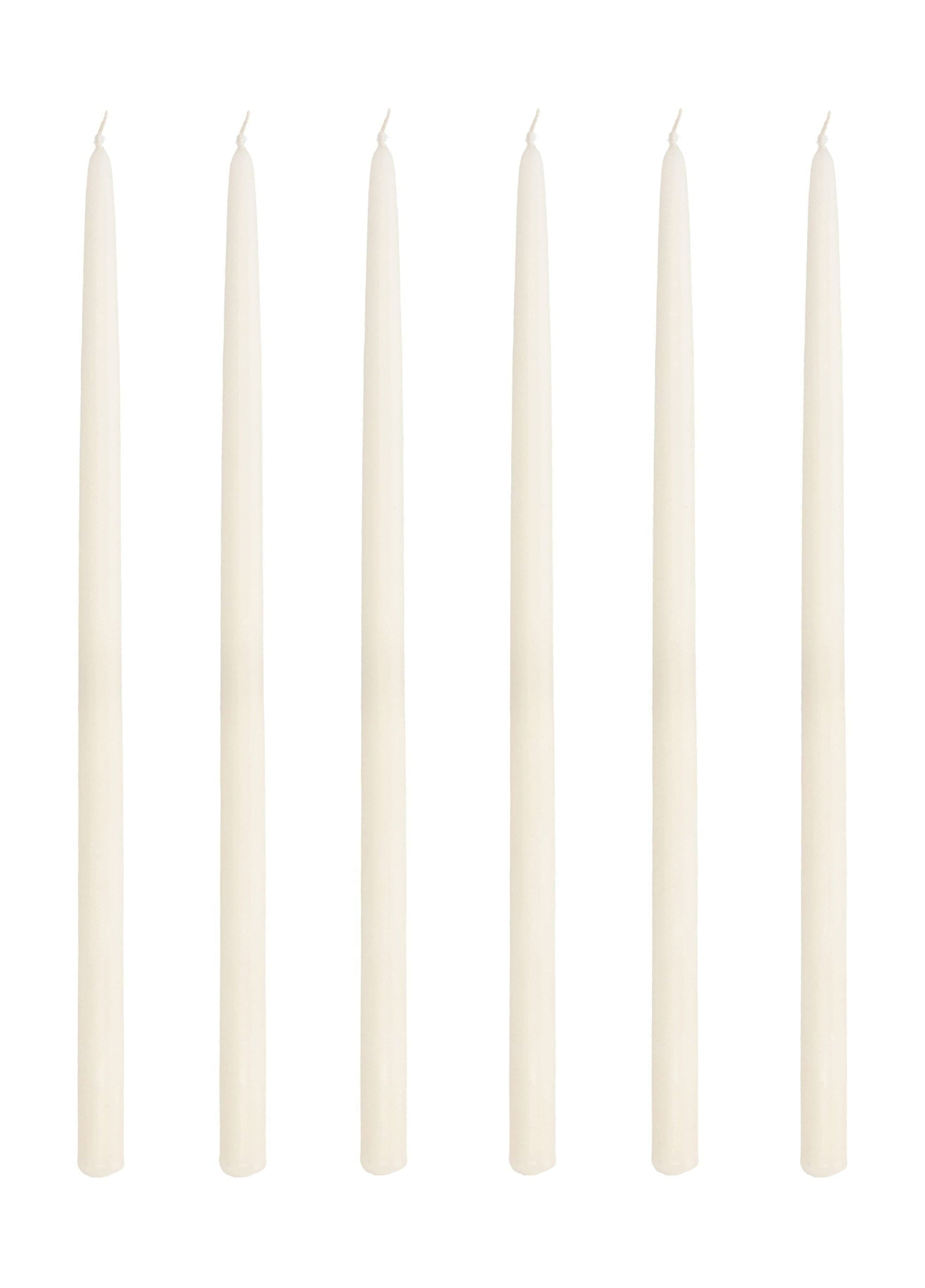 [product_category]-Villa Collection Other Tapered Candle Set Of 6 øx H 1,2x30, Creams-Villa Collection-5722000294146-29414-VIL-1