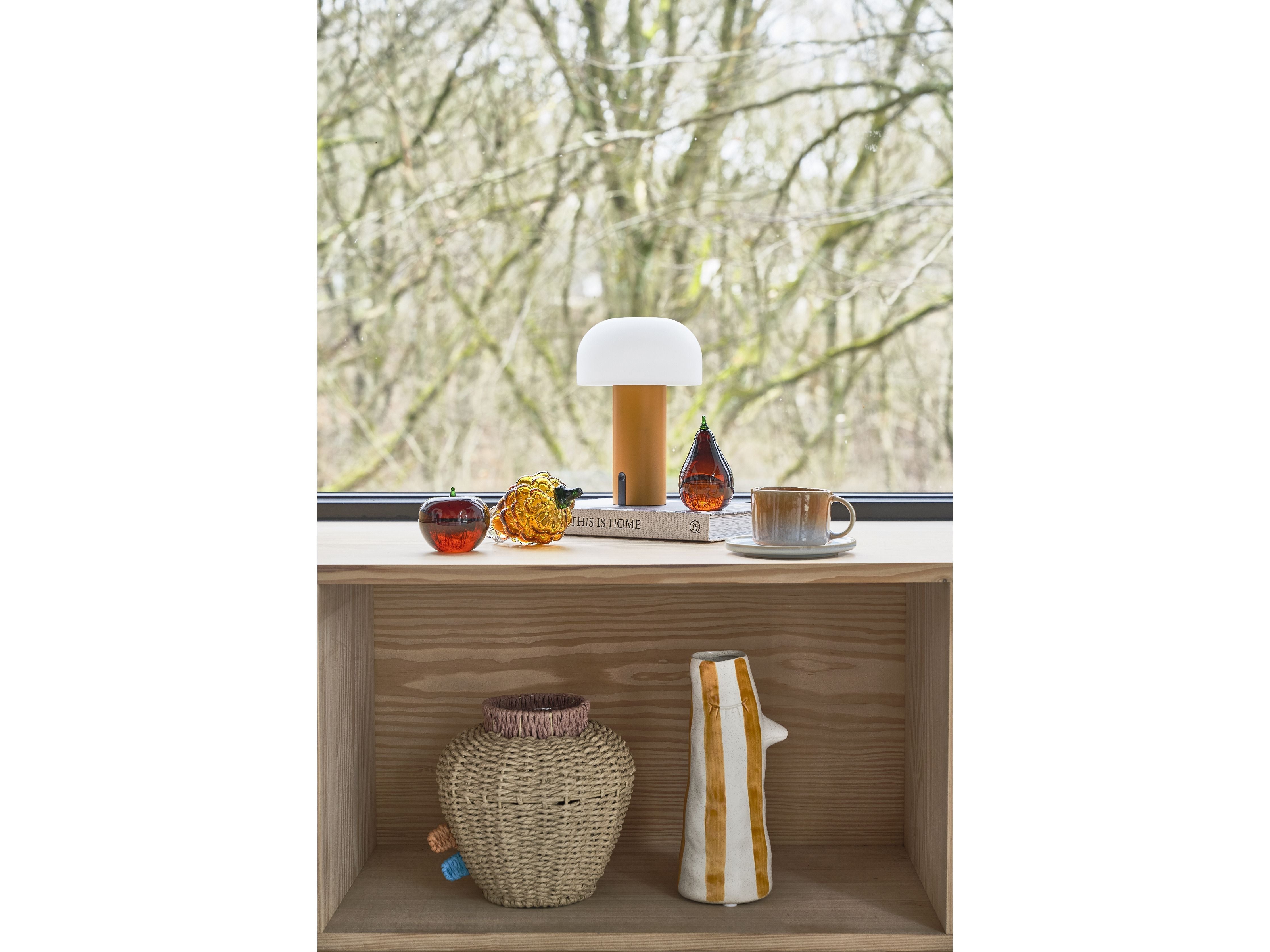 [product_category]-Villa Collection Styles Led Lamp ø 15 X 22.5 Cm, Amber-Villa Collection-5722000313120-31312-VIL-5