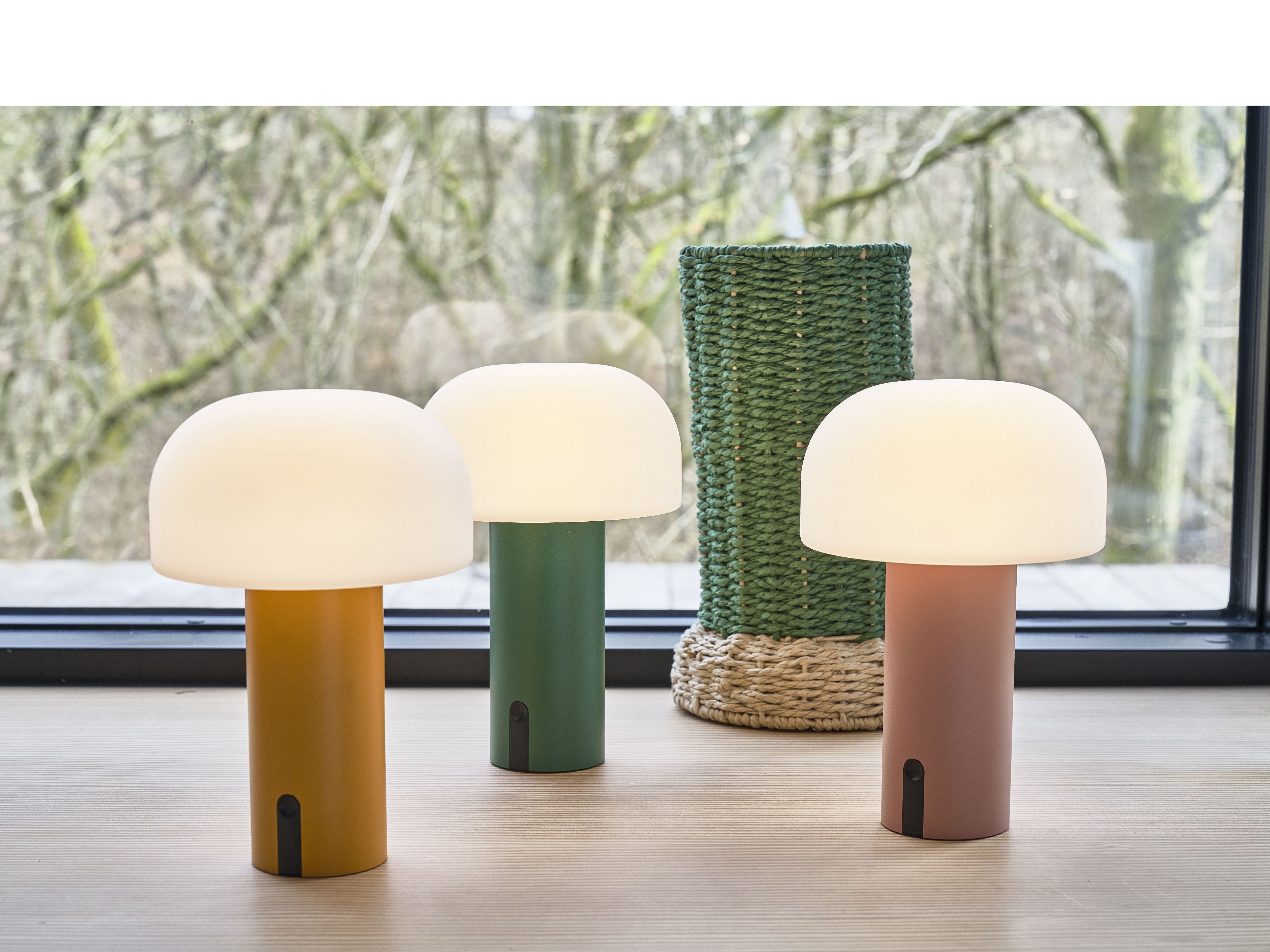[product_category]-Villa Collection Styles Led Lamp ø 15 X 22.5 Cm, Green-Villa Collection-5722000313137-31313-VIL-4