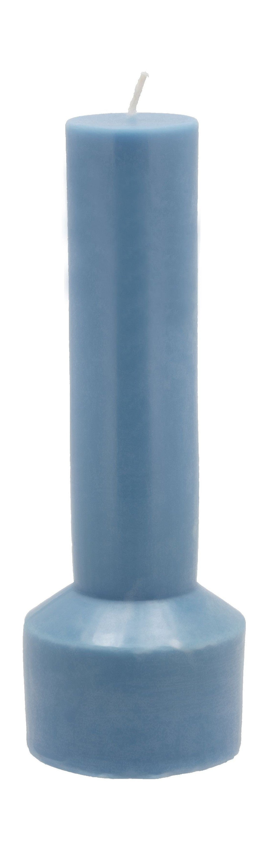 [product_category]-Villa Collection Styles Pillar Candle ø 7 X 20 Cm, Blue-Villa Collection-5722000312543-31254-VIL-1
